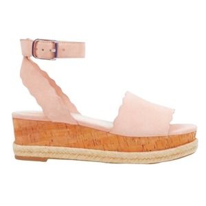 MARC FISHER FAITHFUL OPEN TOE CASUAL ANKLE STRAP ESPADRILLES WOMEN’S SIZE 10M